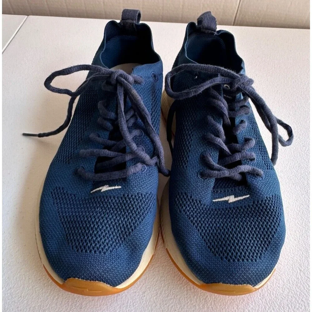 HYLO‎ Running Sneakers Womens 9.5 Mens 8 Blue Eco Lightweight Lace-Up Shoes Mesh